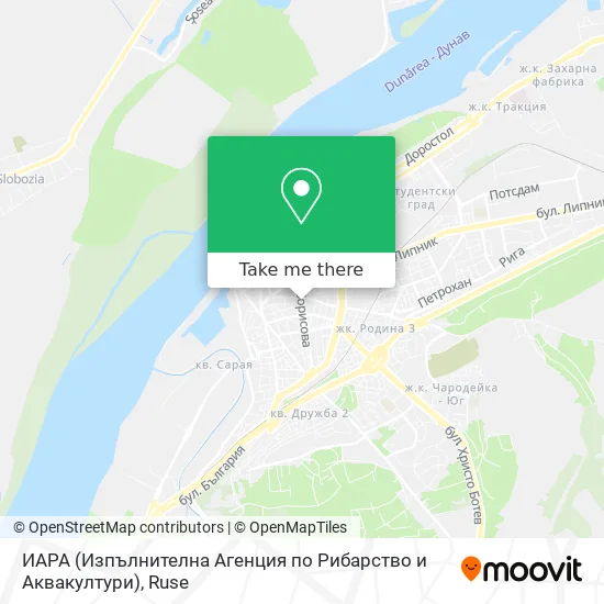 ИАРА (Изпълнителна Агенция по Рибарство и Аквакултури) map