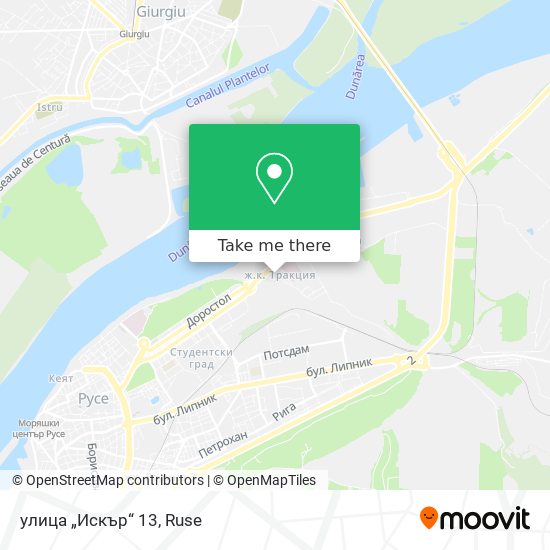 улица „Искър“ 13 map