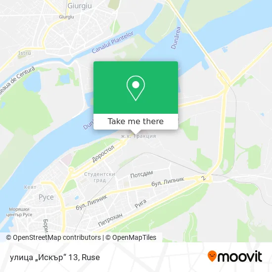 улица „Искър“ 13 map