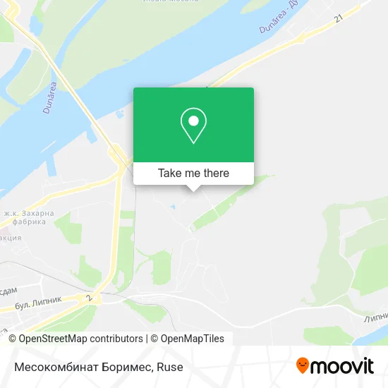 Карта Месокомбинат Боримес