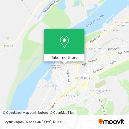 Карта кулинарен магазин "Хит"