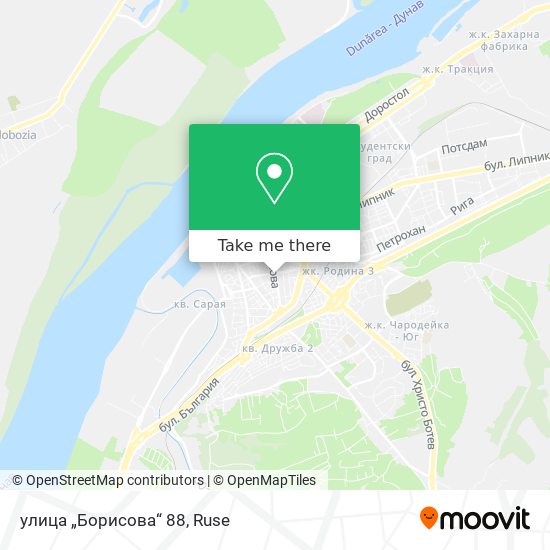 улица „Борисова“ 88 map