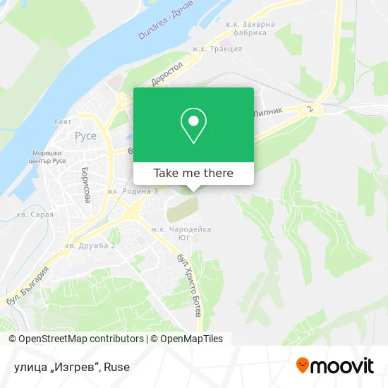 улица „Изгрев“ map