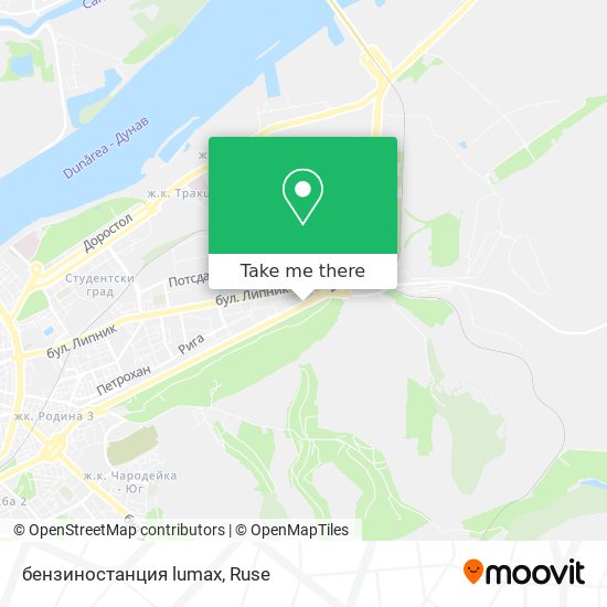 бензиностанция lumax map