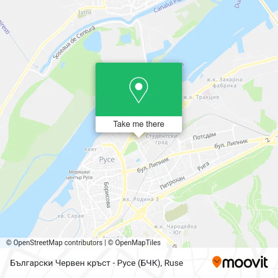 Карта Български Червен кръст - Русе (БЧК)