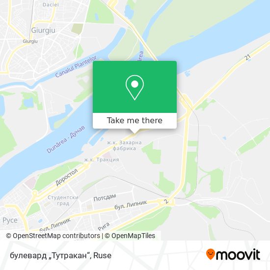 булевард „Тутракан“ map
