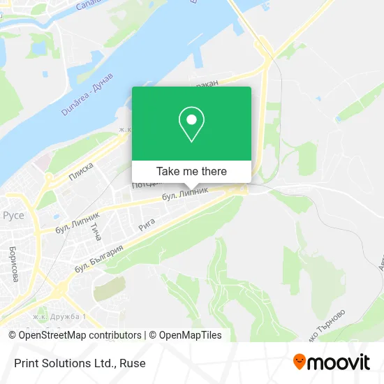 Print Solutions Ltd. map