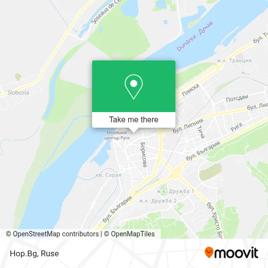 Hop.Bg map
