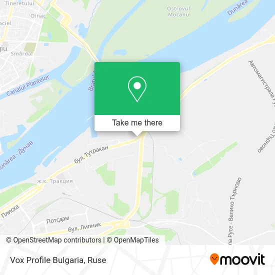 Vox Profile Bulgaria map