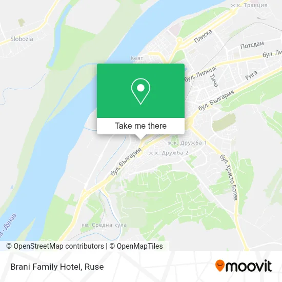 Brani Family Hotel map
