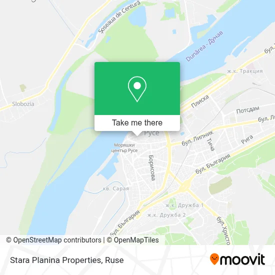 Stara Planina Properties map