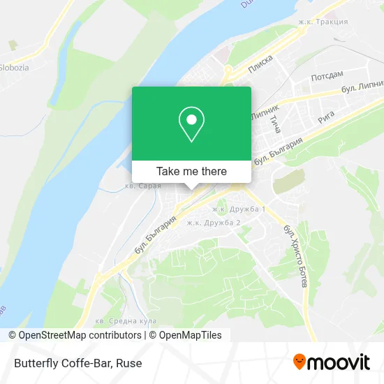 Butterfly Coffe-Bar map