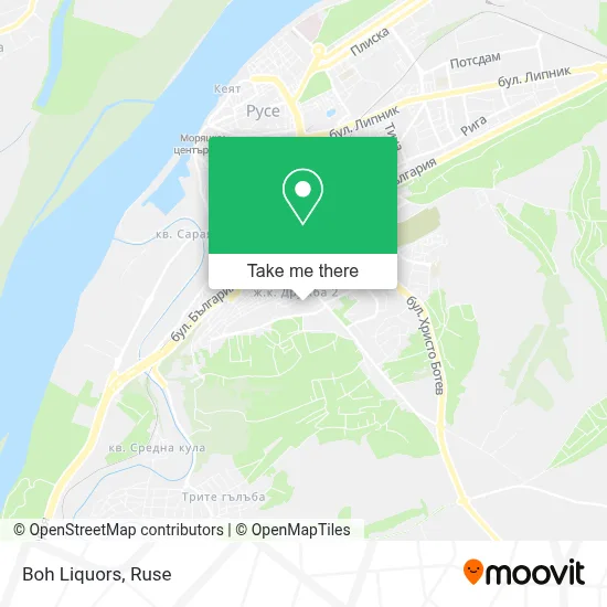 Boh Liquors map
