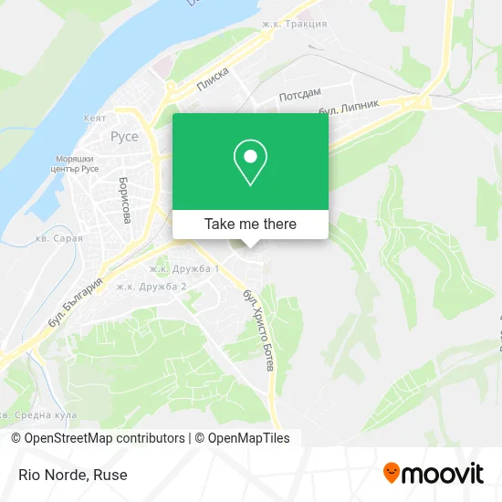 Rio Norde map