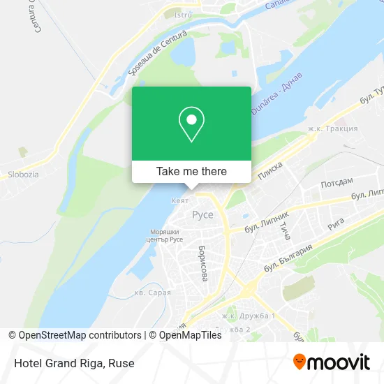 Hotel Grand Riga map