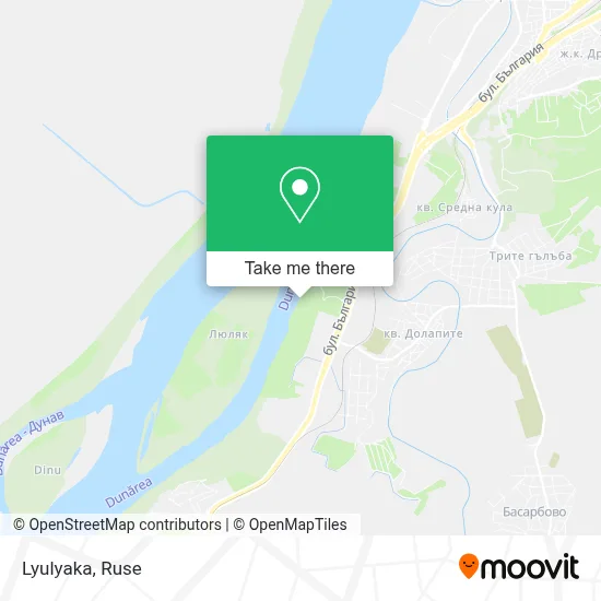Lyulyaka map