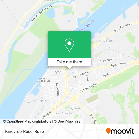 Kindyroo Ruse map