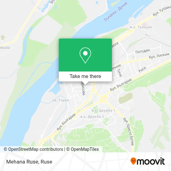 Mehana Ruse map