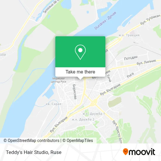 Teddy's Hair Studio map