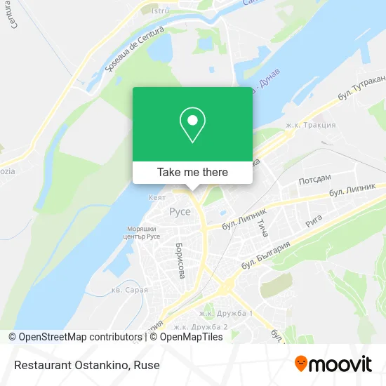 Restaurant Ostankino map