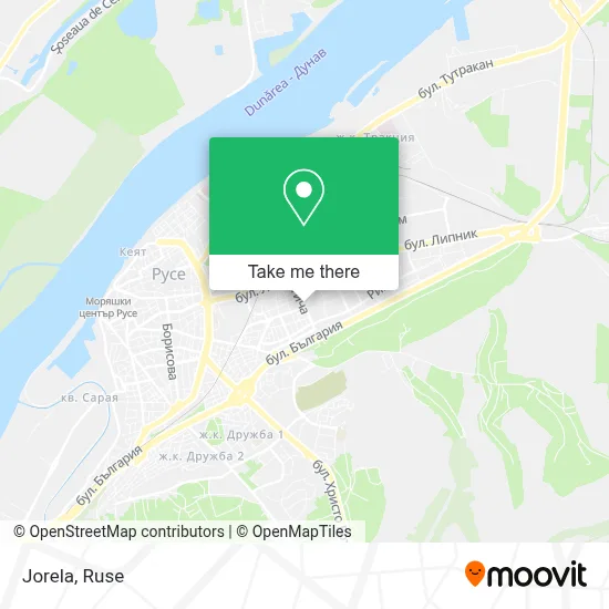 Jorela map