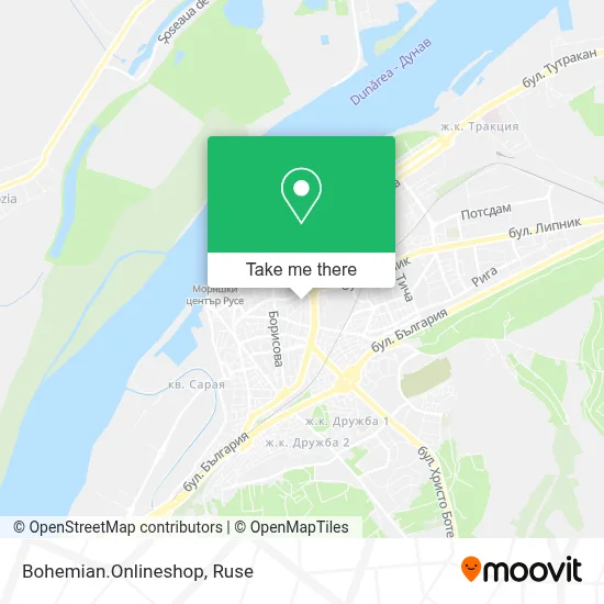 Bohemian.Onlineshop map