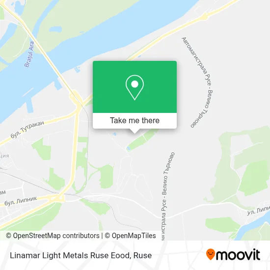 Linamar Light Metals Ruse Eood map