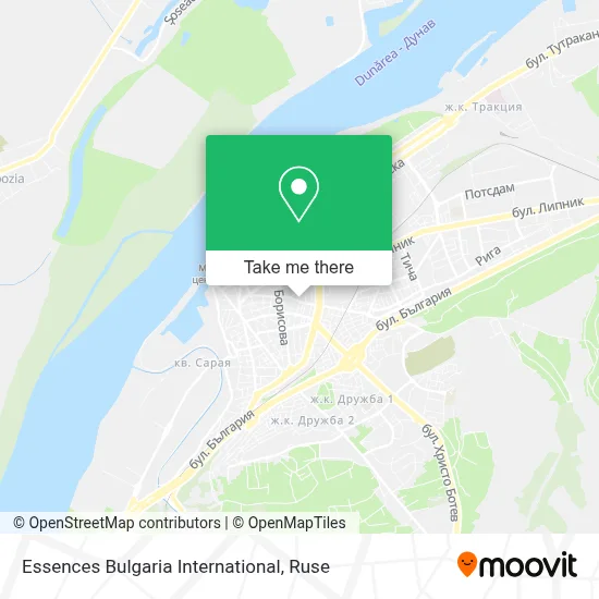 Essences Bulgaria International map