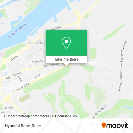 Hyundai Ruse map