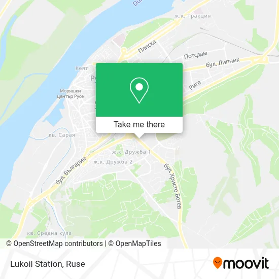 Lukoil Station map