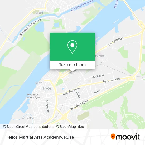 Helios Martial Arts Academy map