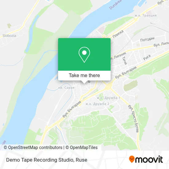 Demo Tape Recording Studio map