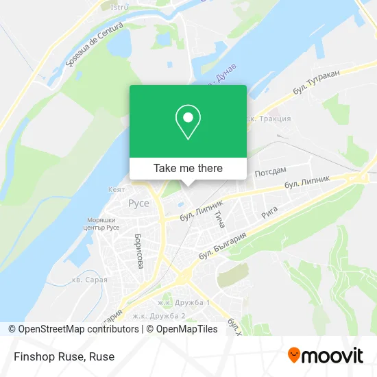 Finshop Ruse map