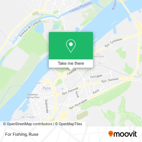 For Fishing map