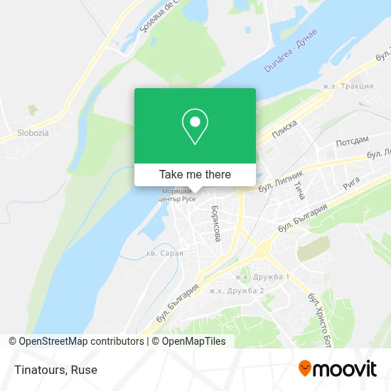 Tinatours map