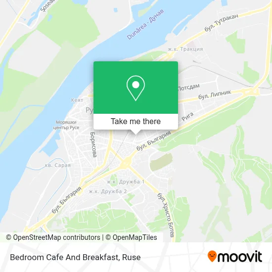 Bedroom Cafe And Breakfast map