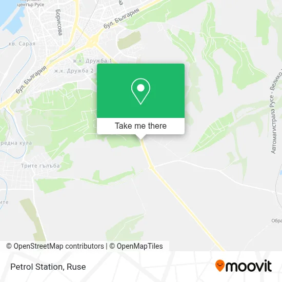 Petrol Station map