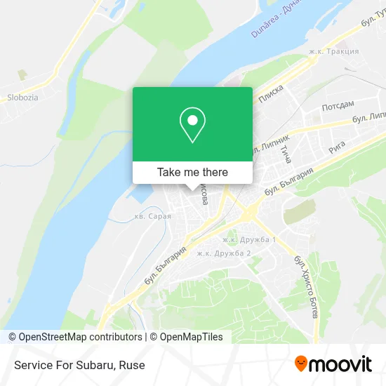 Service For Subaru map