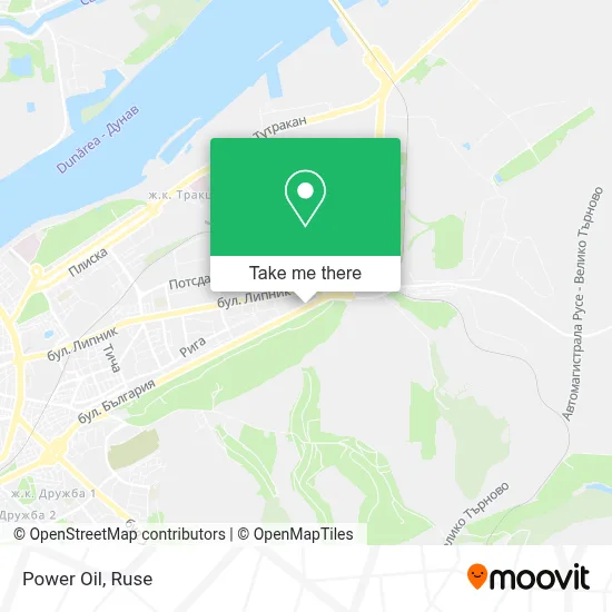 Power Oil map