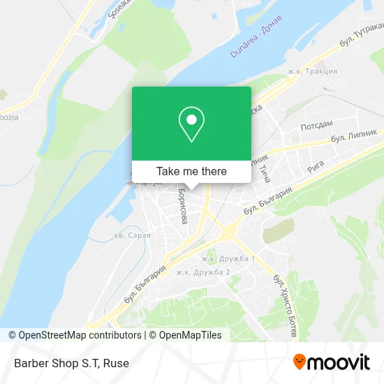 Barber Shop S.T map