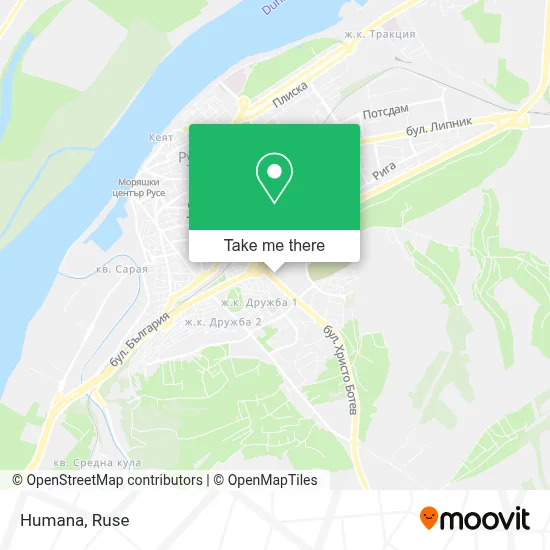 Humana map