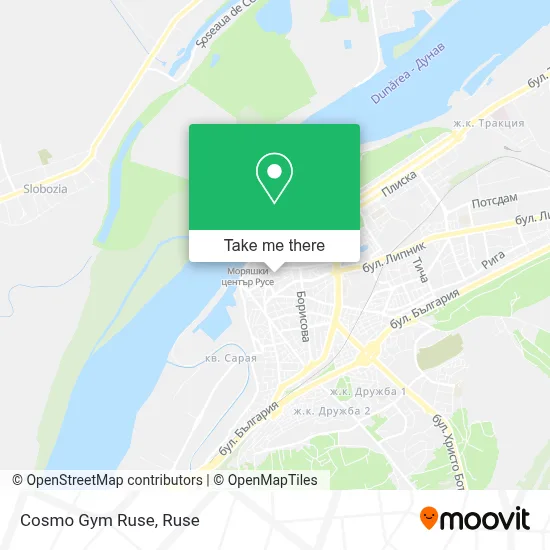 Cosmo Gym Ruse map
