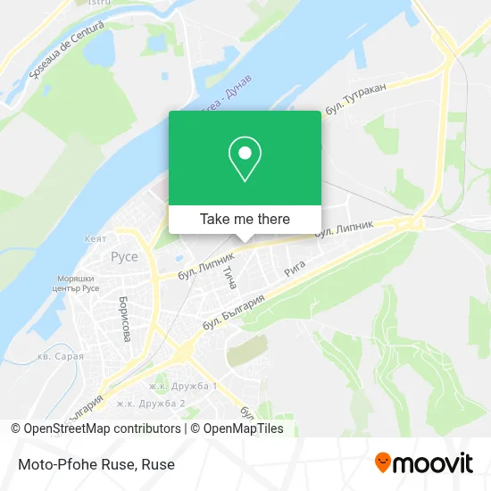 Moto-Pfohe Ruse map