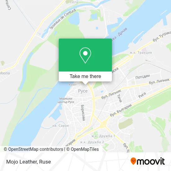 Mojo Leather map