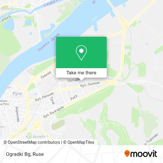 Ogradki Bg map
