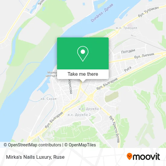 Mirka's Nails Luxury map