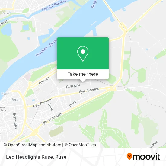 Led Headlights Ruse map