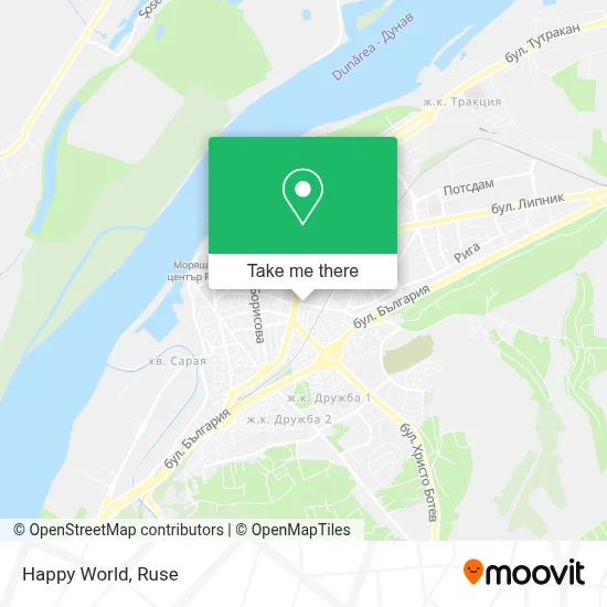 Happy World map