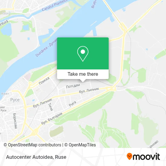 Autocenter Autoidea map