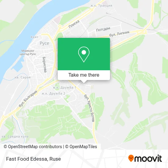 Fast Food Edessa map